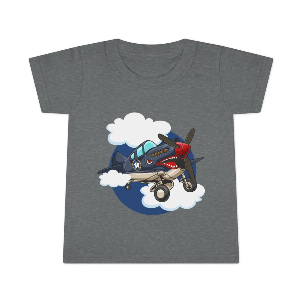 Adventurous Toddler T-Shirt Airplane Shirt - Kids clothes - Pilot gifts - WWII warbird t-shirt