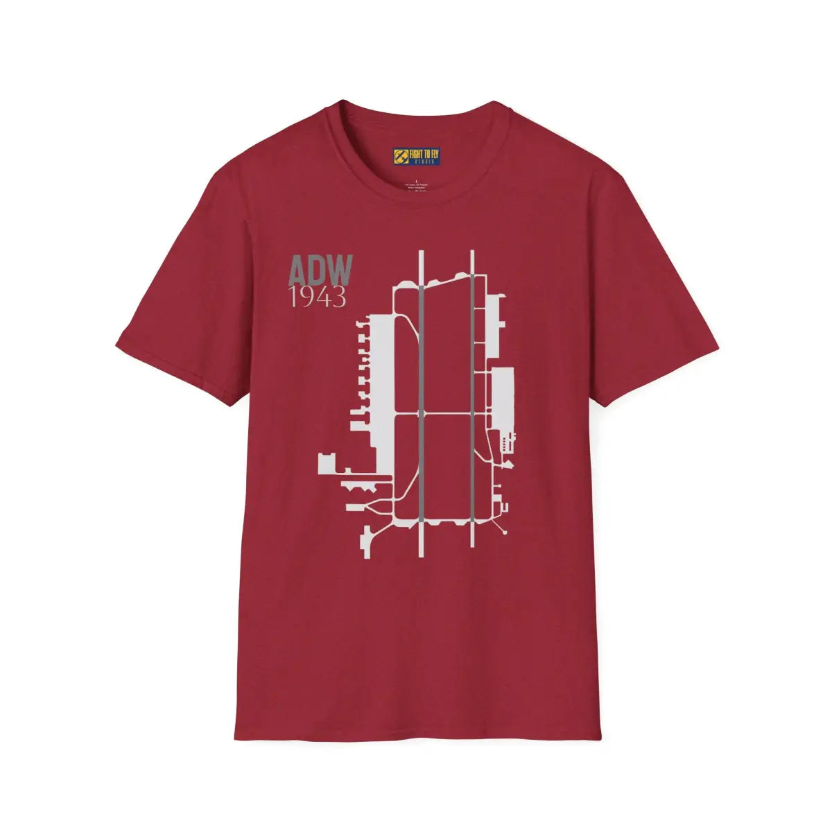 ADW Andrews Air Force Base - 1943 - Tee - T-Shirt - Pilot gifts - WWII warbird t-shirt