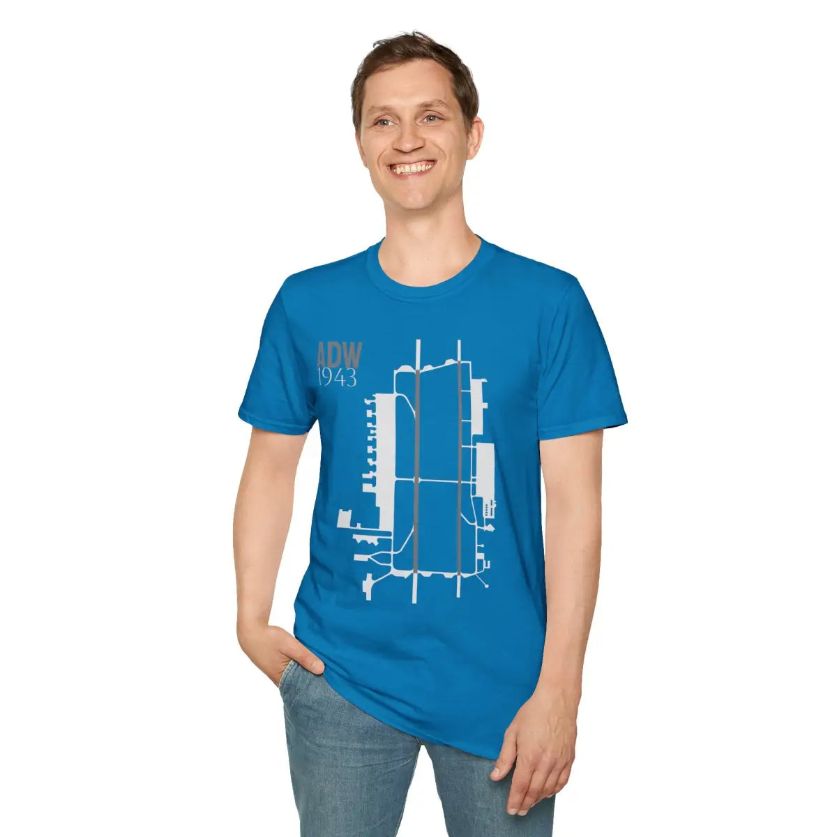 ADW Andrews Air Force Base - 1943 - Tee - T-Shirt - Pilot gifts - WWII warbird t-shirt