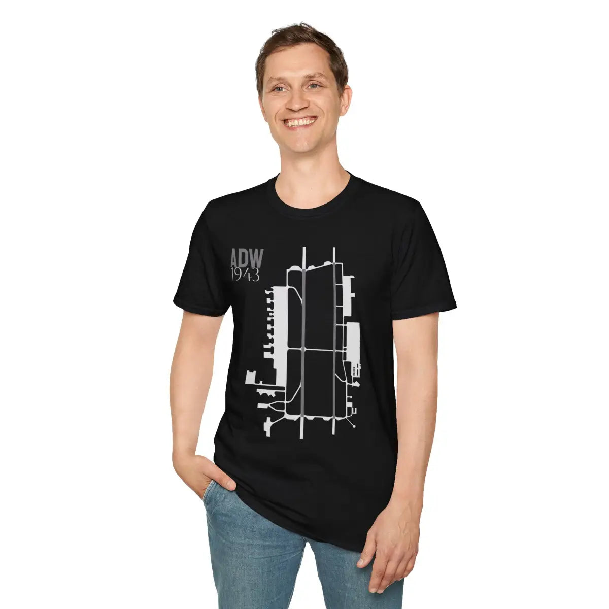 ADW Andrews Air Force Base - 1943 - Tee - T-Shirt - Gifts for pilots - Aviation apparel
