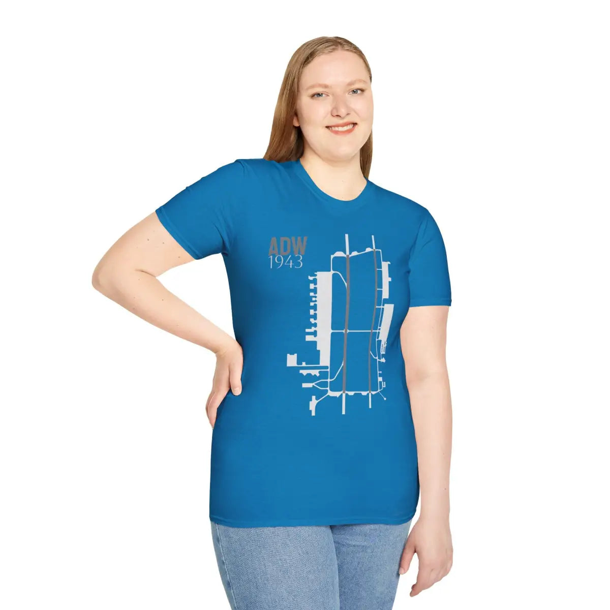 ADW Andrews Air Force Base - 1943 - Tee - T-Shirt - Pilot gifts - WWII warbird t-shirt