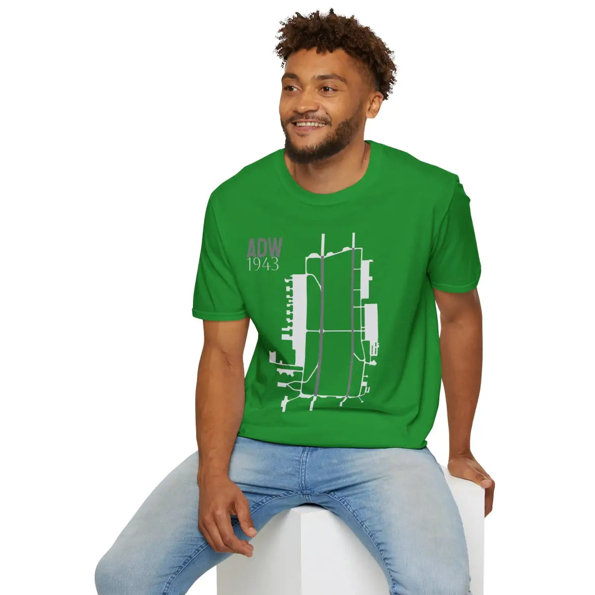 ADW Andrews Air Force Base - 1943 - Tee - T-Shirt - Pilot gifts - WWII warbird t-shirt