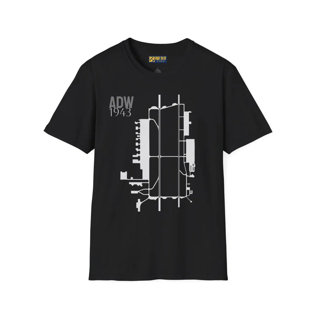 ADW Andrews Air Force Base - 1943 - Tee - T-Shirt - Pilot gifts - WWII warbird t-shirt