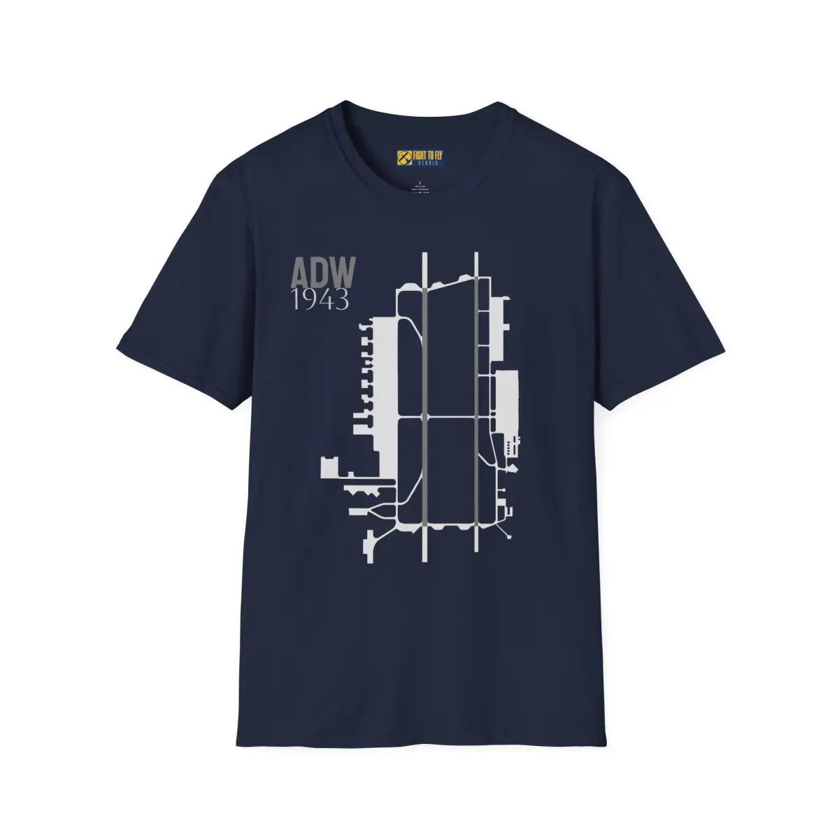 ADW Andrews Air Force Base - 1943 - Tee - T-Shirt - Pilot gifts - WWII warbird t-shirt