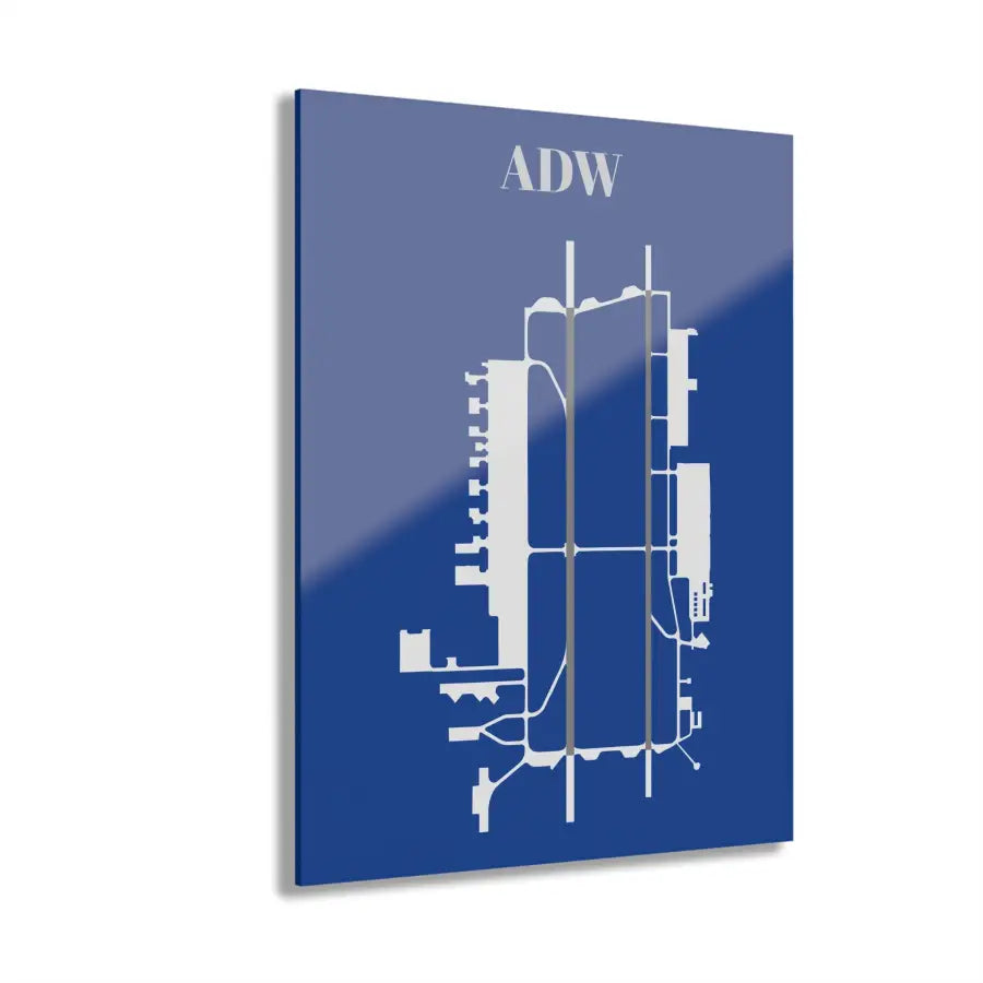 ADW - Andrews Air Force Base Acrylic Print - Home Decor - Pilot gifts - WWII warbird t-shirt