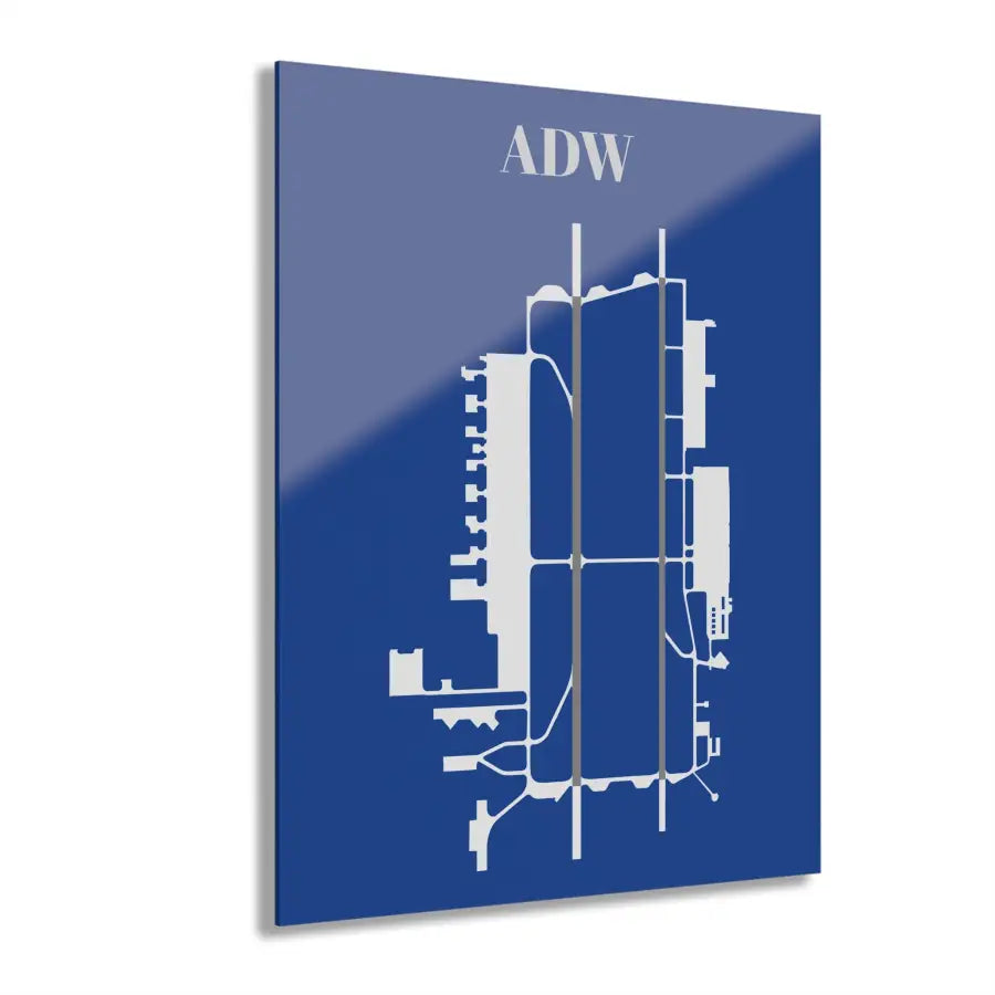 ADW - Andrews Air Force Base Acrylic Print - Home Decor - Gifts for pilots - Aviation apparel