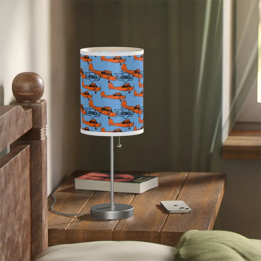 Aeronca Champ Silhouette Table Lamp - Modern Home Decor - Gifts for pilots - Aviation apparel