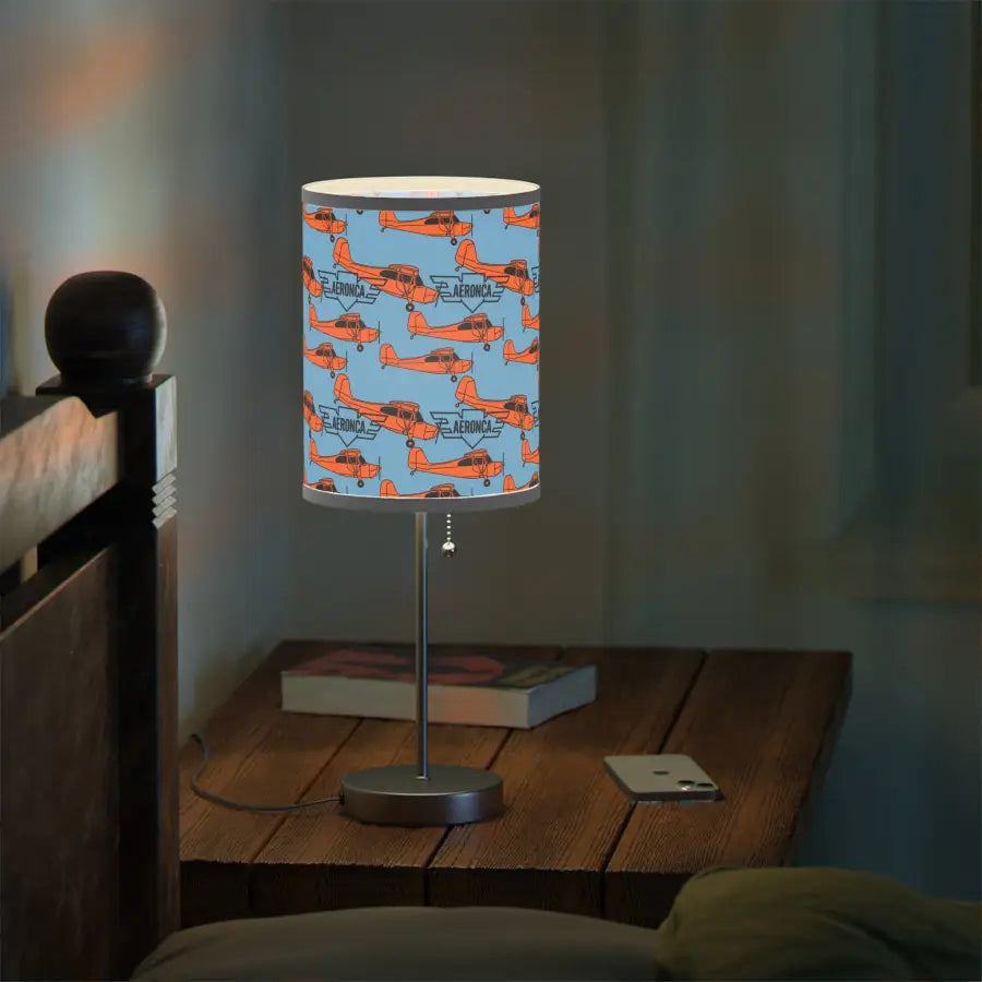 Aeronca Champ Silhouette Table Lamp - Modern Home Decor - Gifts for pilots - Aviation apparel