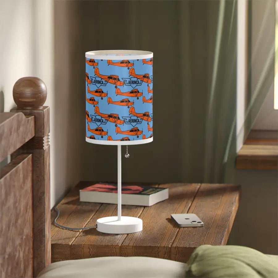 Aeronca Champ Silhouette Table Lamp - Modern Home Decor - Gifts for pilots - Aviation apparel