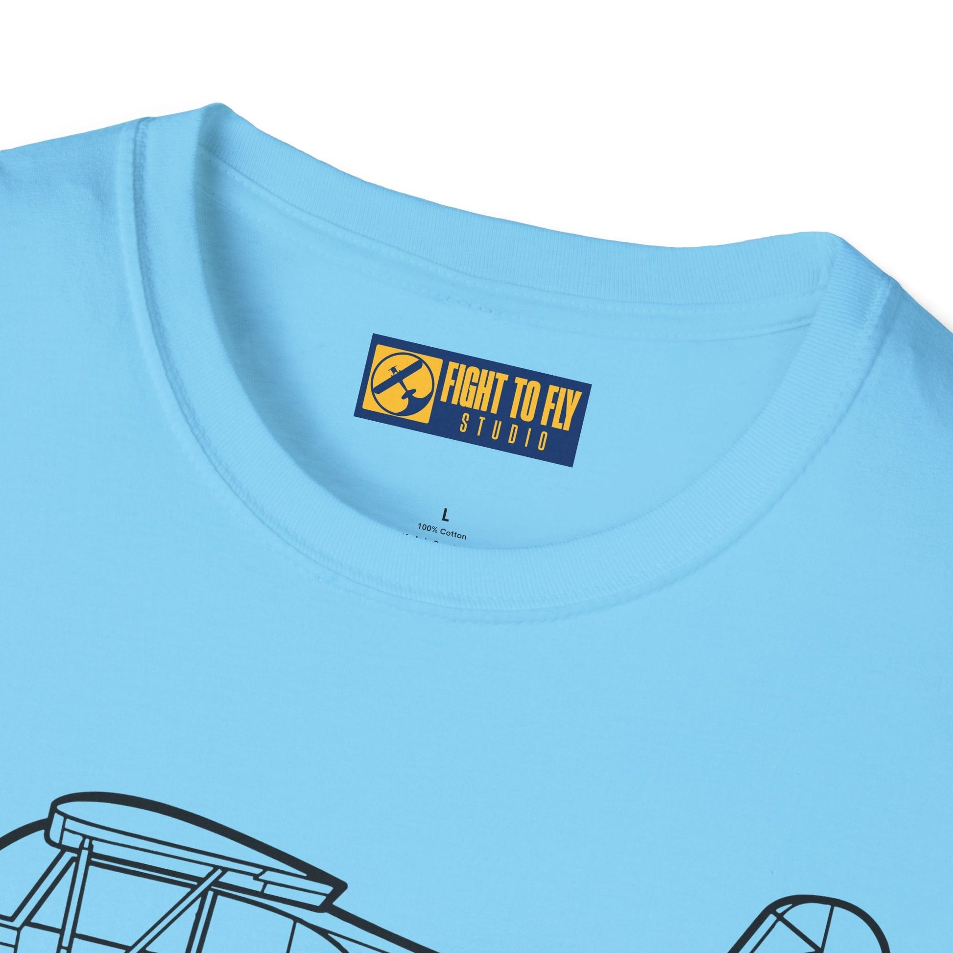 Aeronca Champ T-Shirt – 7AC Classic Taildragger Tee - Pilot gifts - WWII warbird t-shirt