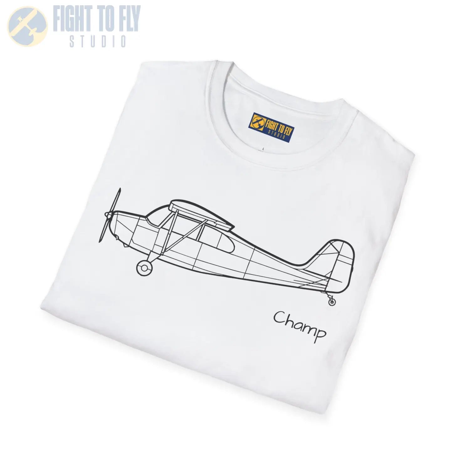 Aeronca 7AC Champ T Shirt Pilot gifts WWII warbird t shirt