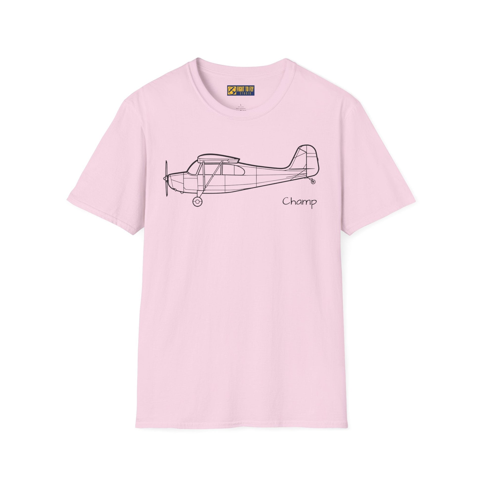 Aeronca Champ T-Shirt – 7AC Classic Taildragger Tee - Pilot gifts - WWII warbird t-shirt