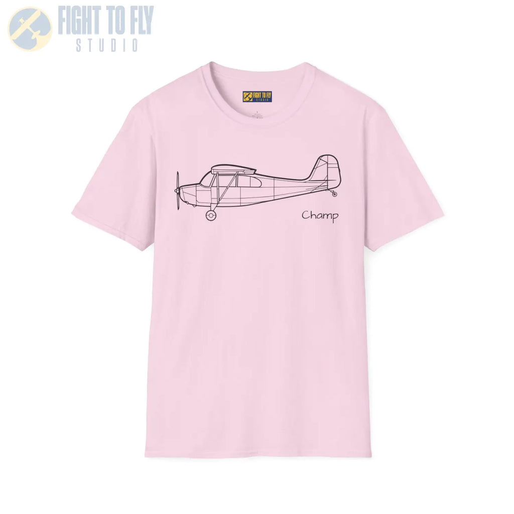 Aeronca 7AC Champ T-Shirt - Pilot gifts - WWII warbird t-shirt