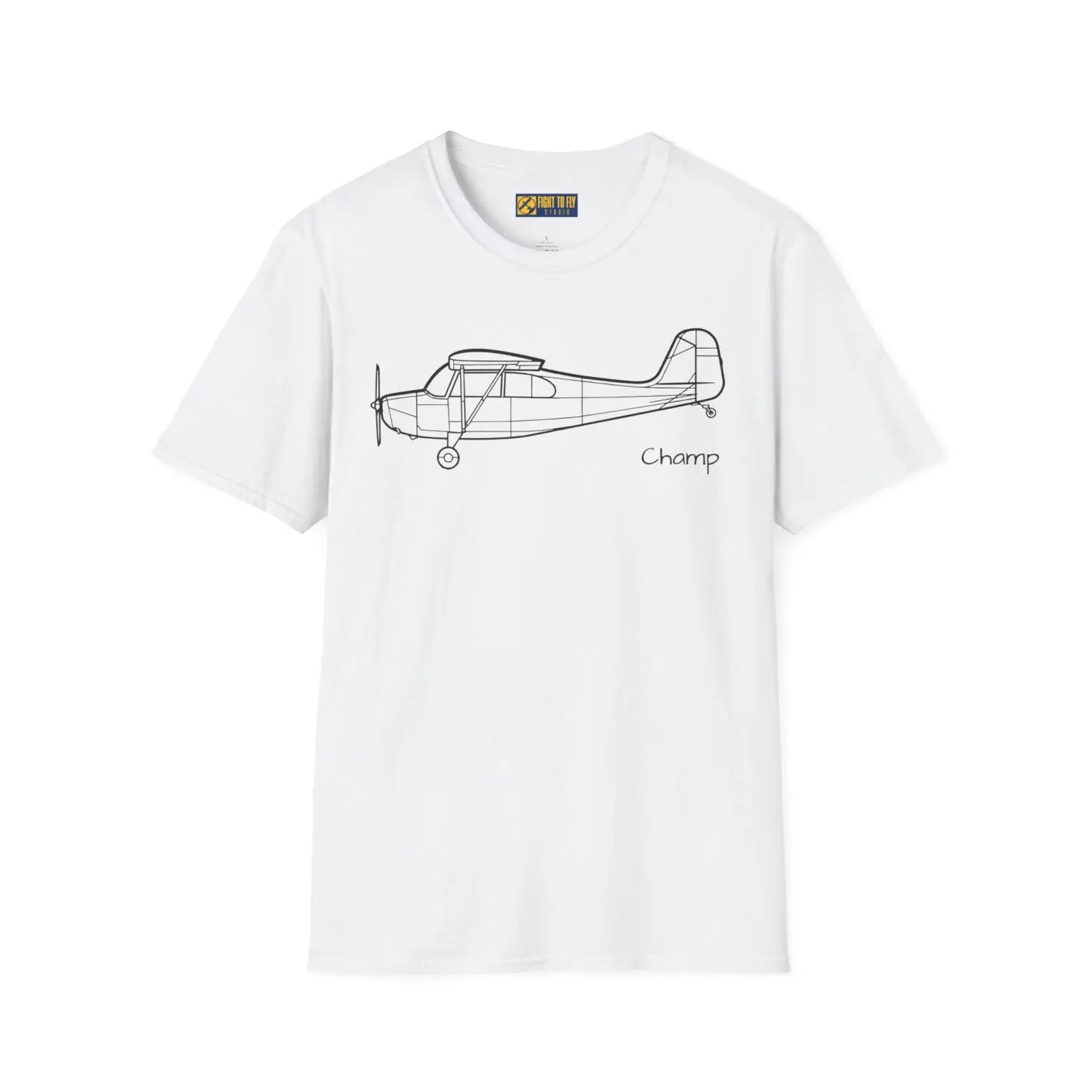 Aeronca 7AC Champ T-Shirt - Pilot gifts - WWII warbird t-shirt