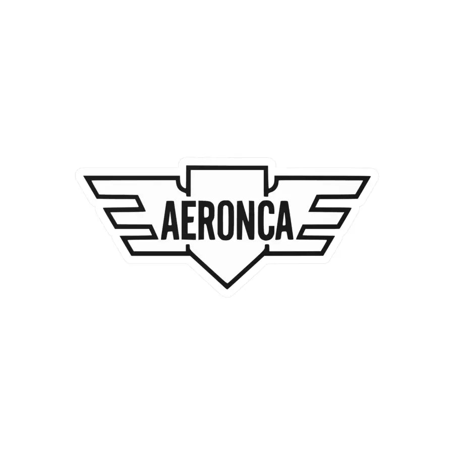 Aeronca Kiss-Cut Vinyl Decal - Paper products - Pilot gifts - WWII warbird t-shirt