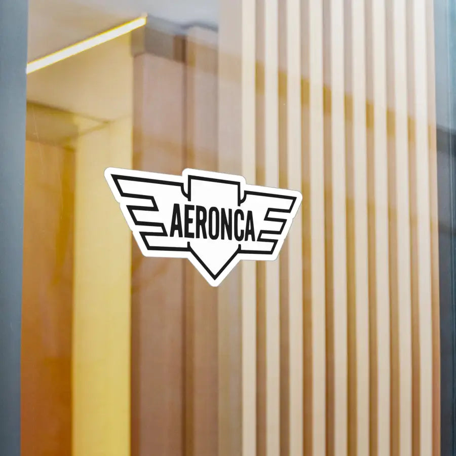 Aeronca Kiss-Cut Vinyl Decal - Paper products - Pilot gifts - WWII warbird t-shirt