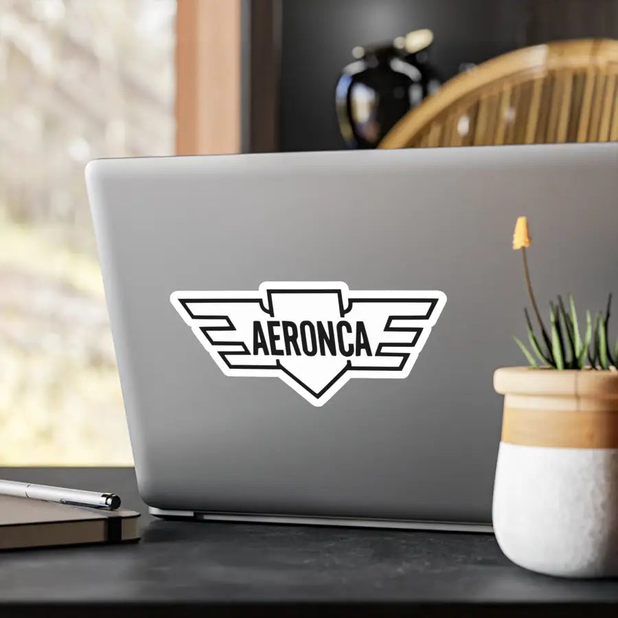Aeronca Kiss-Cut Vinyl Decal - Paper products - Gifts for pilots - Aviation apparel
