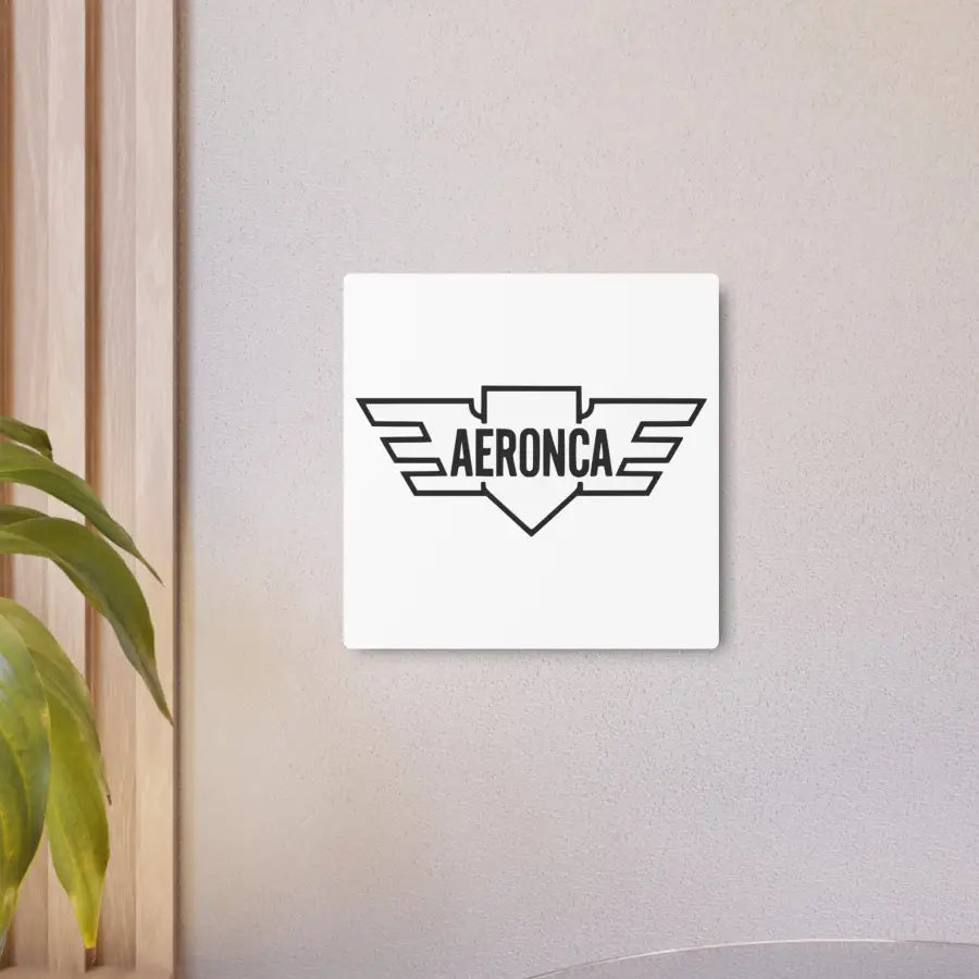 Aeronica Metal Art Sign - Home Decor - Gifts for pilots - Aviation apparel