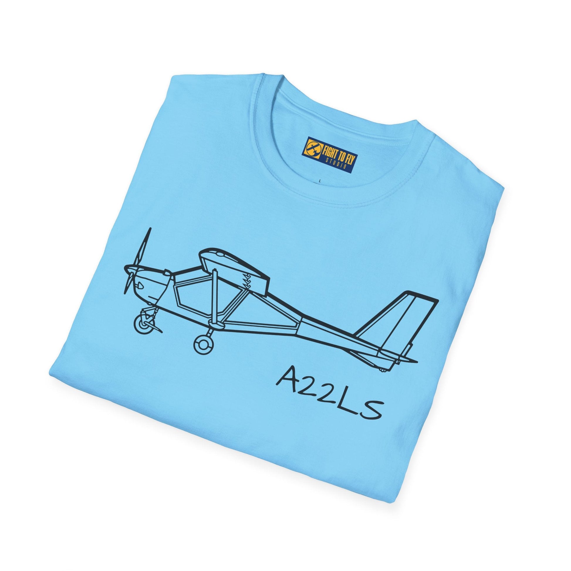 Aeroprakt A-22LS Foxbat T-Shirt – Light Sport Aircraft LSA Tee - Gifts for pilots - Aviation apparel