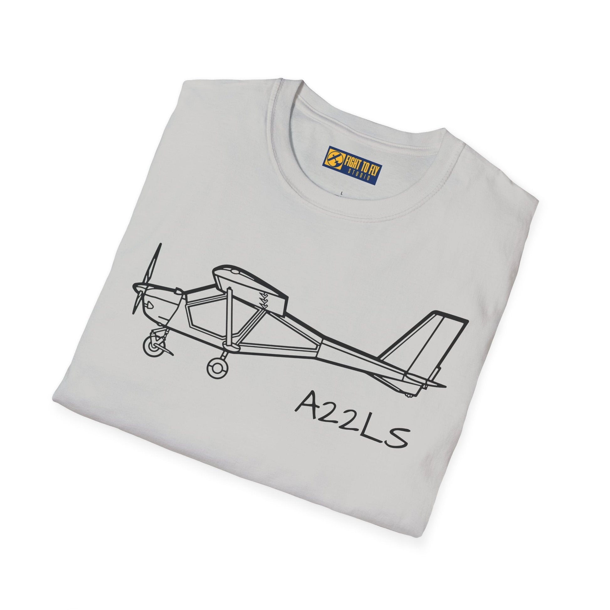 Aeroprakt A-22LS Foxbat T-Shirt – Light Sport Aircraft LSA Tee - Gifts for pilots - Aviation apparel