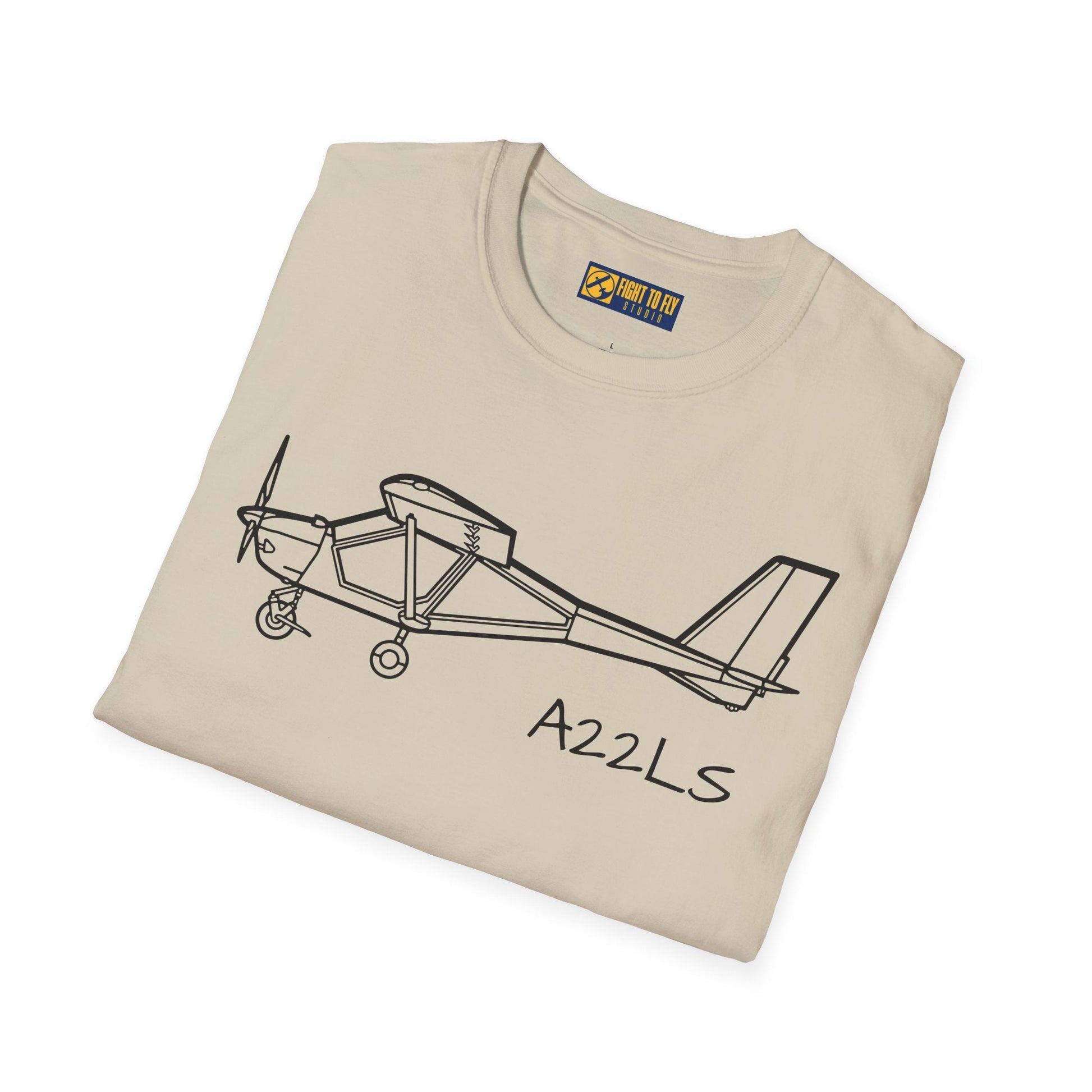Aeroprakt A-22LS Foxbat T-Shirt – Light Sport Aircraft LSA Tee - Gifts for pilots - Aviation apparel