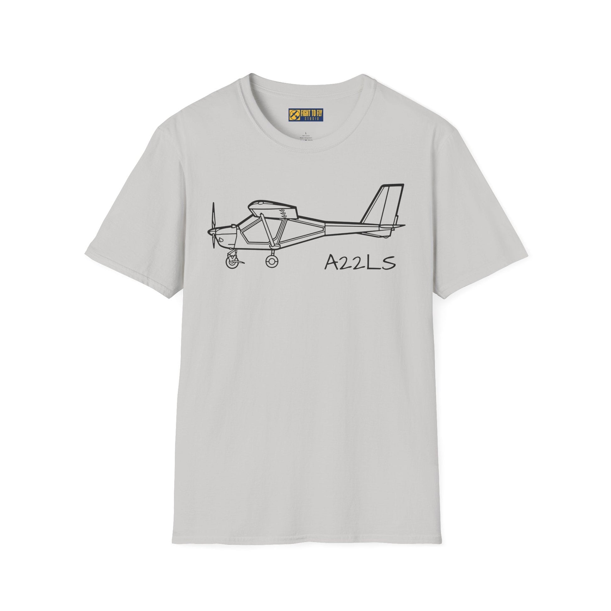 Aeroprakt A-22LS Foxbat T-Shirt – Light Sport Aircraft LSA Tee - Gifts for pilots - Aviation apparel