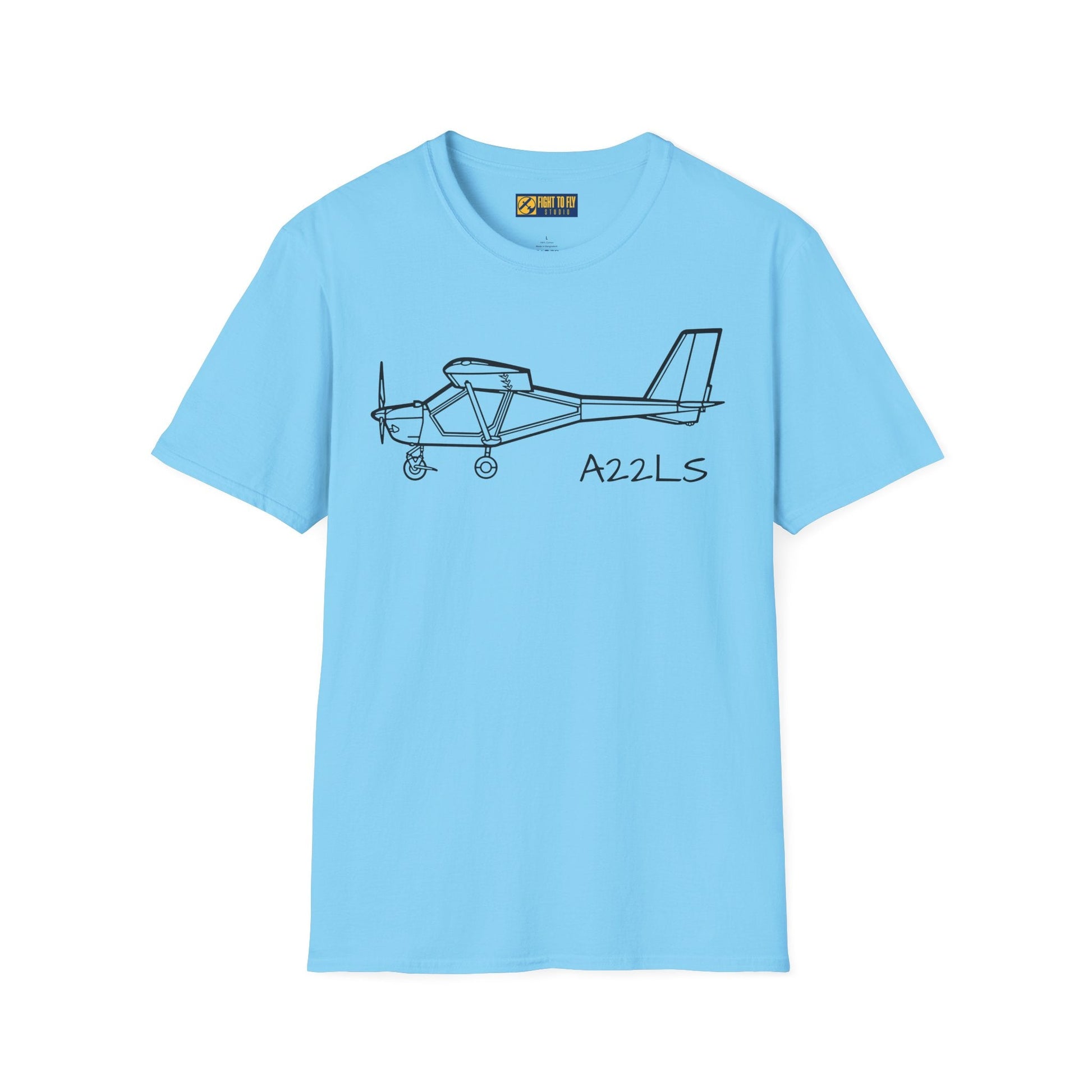 Aeroprakt A-22LS Foxbat T-Shirt – Light Sport Aircraft LSA Tee - Gifts for pilots - Aviation apparel