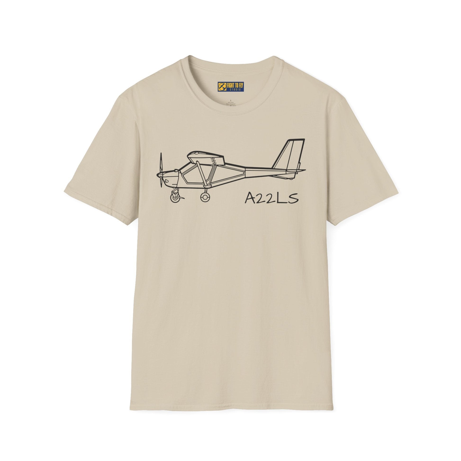 Aeroprakt A-22LS Foxbat T-Shirt – Light Sport Aircraft LSA Tee - Gifts for pilots - Aviation apparel