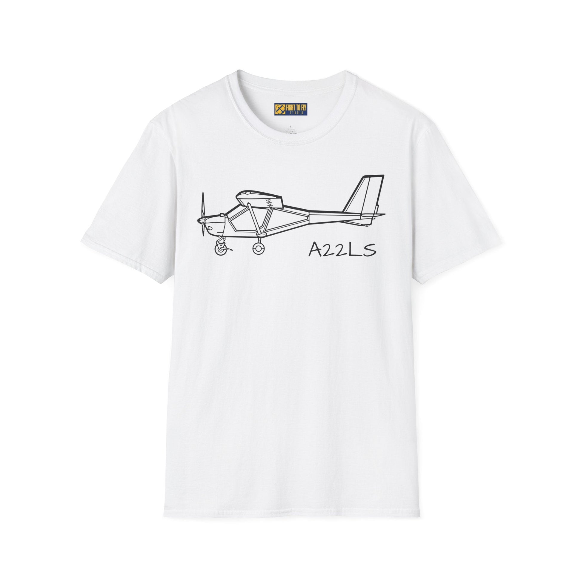 Aeroprakt A-22LS Foxbat T-Shirt – Light Sport Aircraft LSA Tee - Gifts for pilots - Aviation apparel