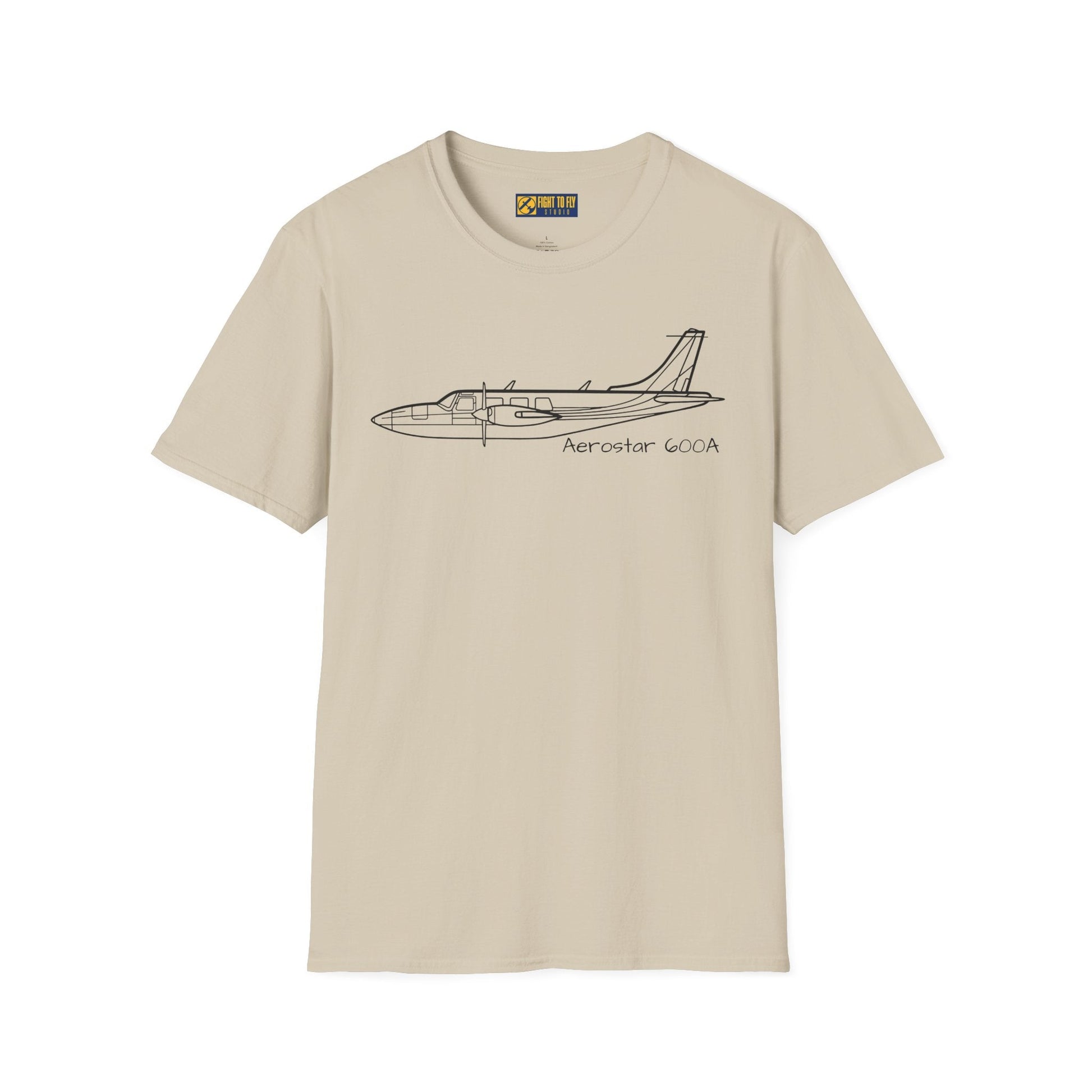 Aerostar 600A T-Shirt – Ted Smith Speed Machine Twin Tee - Gifts for pilots - Aviation apparel