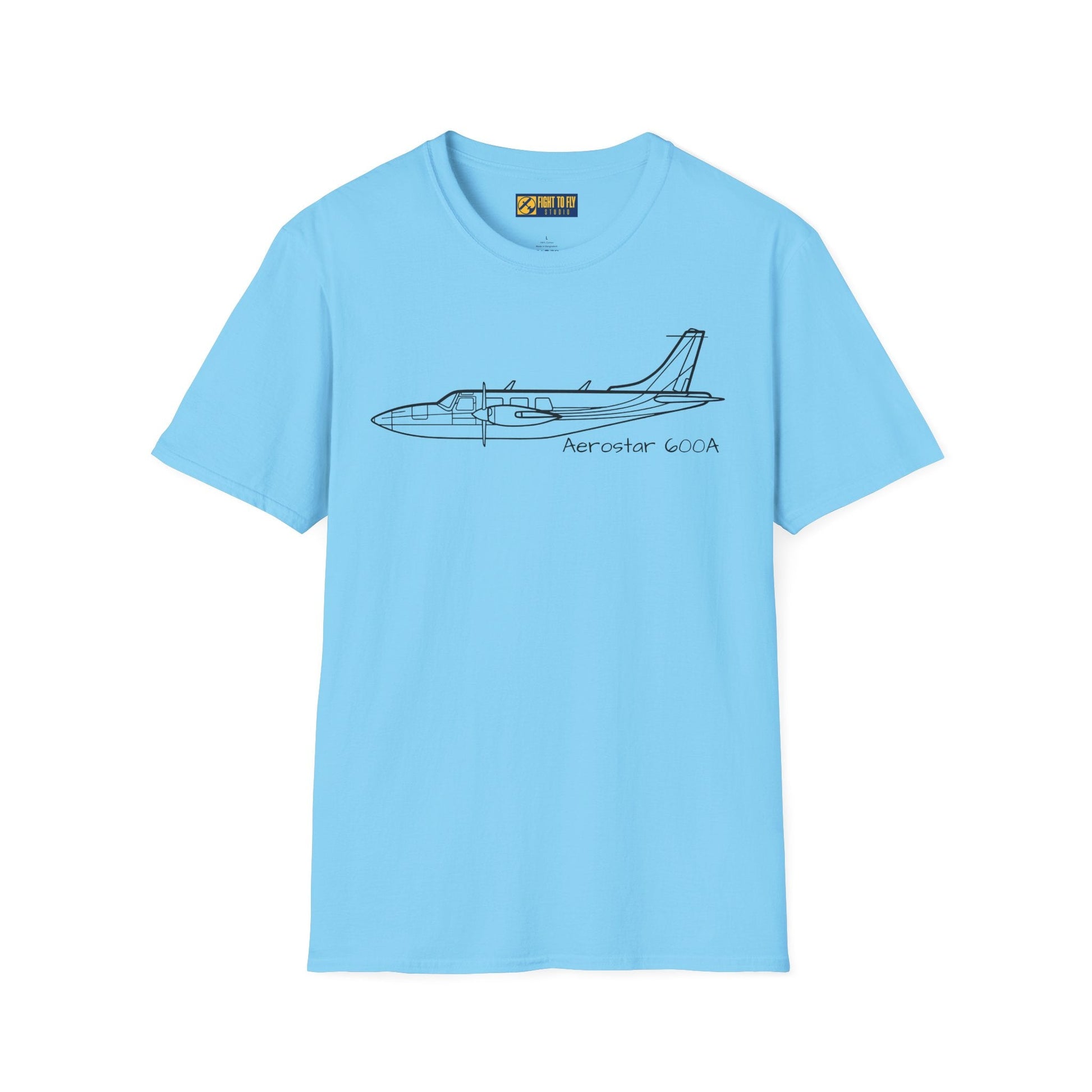 Aerostar 600A T-Shirt – Ted Smith Speed Machine Twin Tee - Gifts for pilots - Aviation apparel