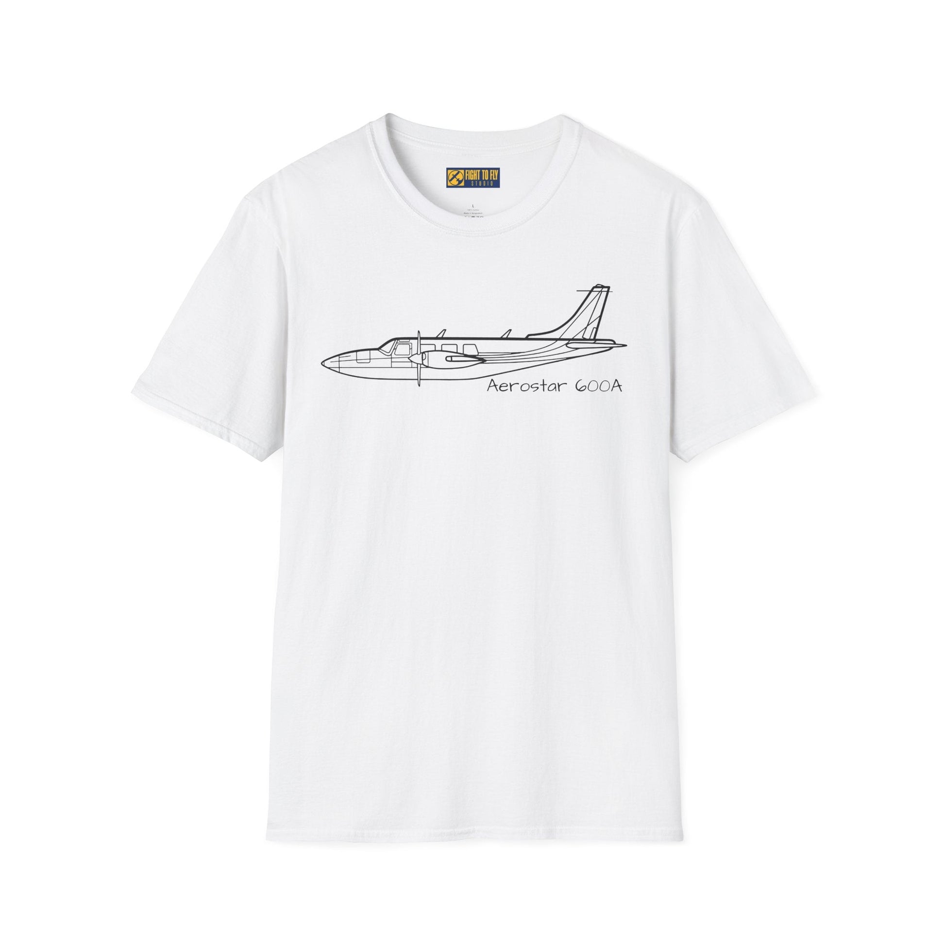 Aerostar 600A T-Shirt – Ted Smith Speed Machine Twin Tee - Gifts for pilots - Aviation apparel