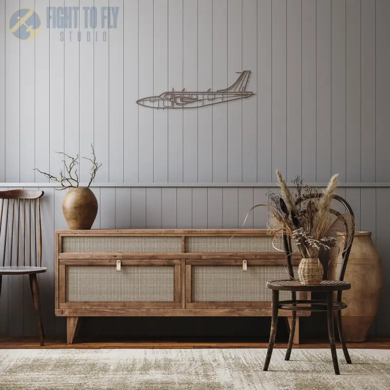 Aerostar 601P Die Cut Metal Wall Art - Sign - Pilot gifts - WWII warbird t-shirt