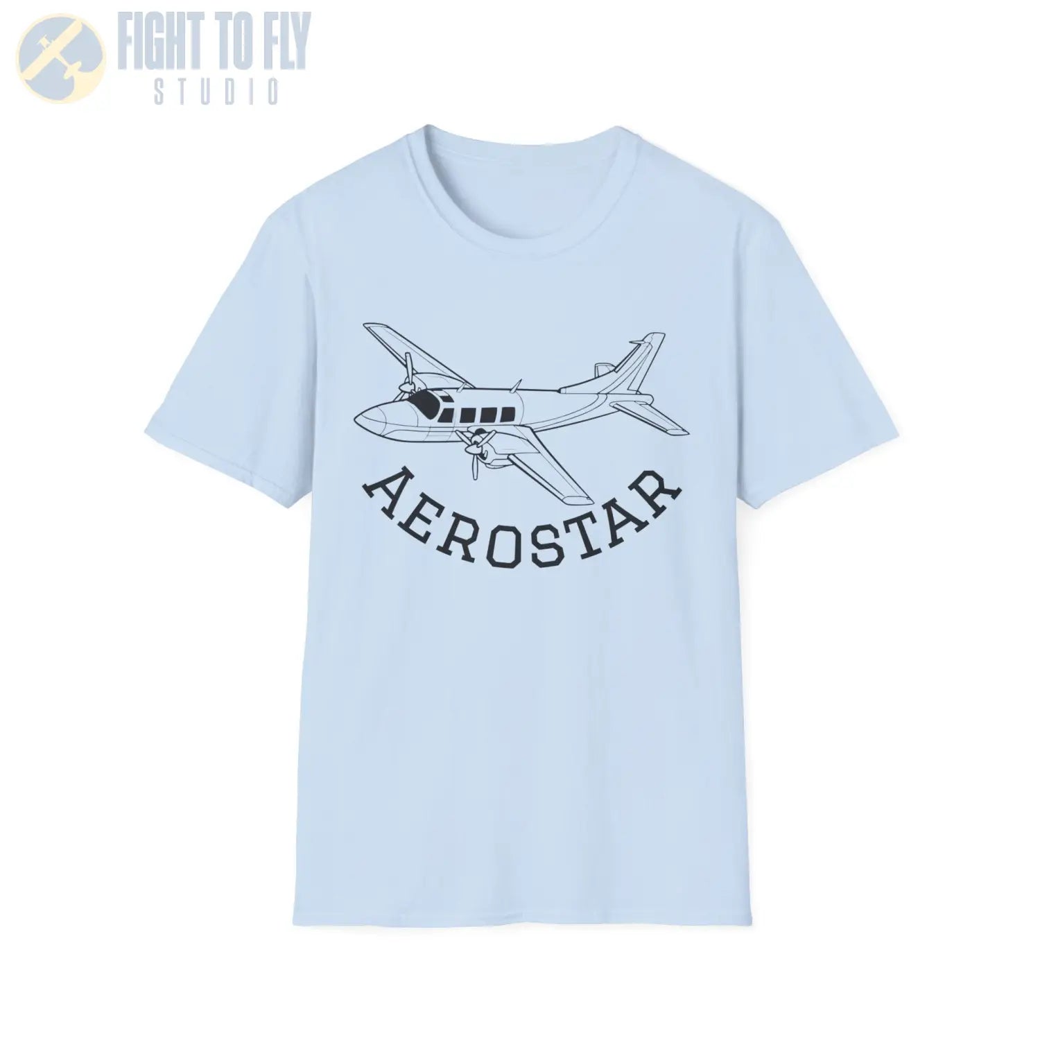 Aerostar – Clean Lines Serious Speed T-Shirt - Pilot gifts - WWII warbird t-shirt