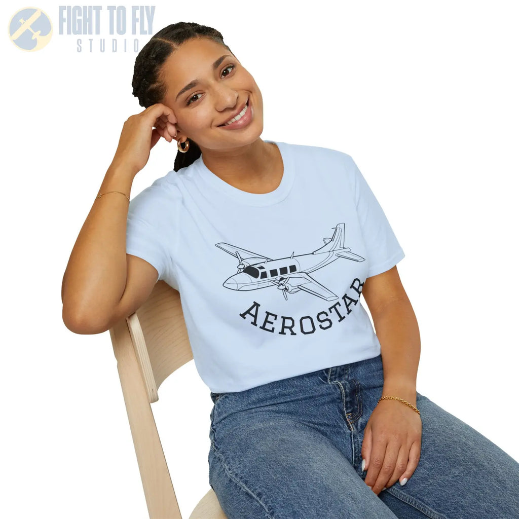 Aerostar – Clean Lines Serious Speed T-Shirt - Pilot gifts - WWII warbird t-shirt