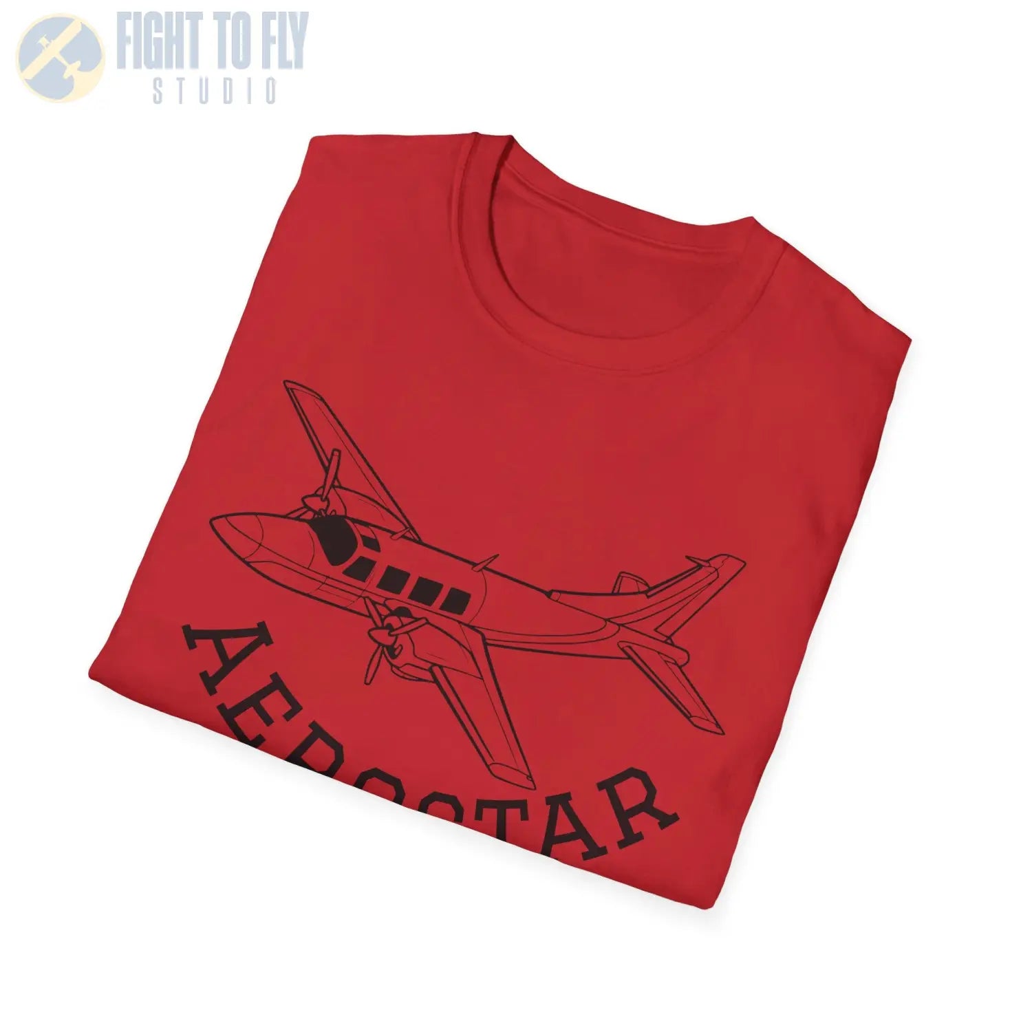 Aerostar – Clean Lines Serious Speed T-Shirt - Pilot gifts - WWII warbird t-shirt