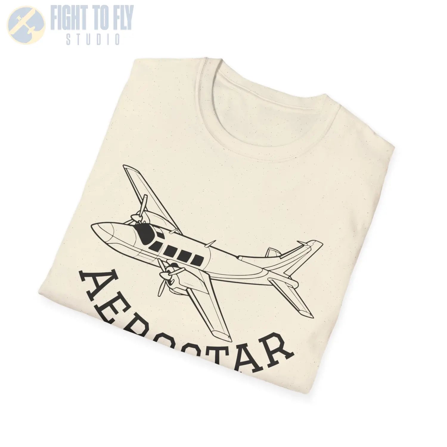 Aerostar – Clean Lines Serious Speed T-Shirt - Pilot gifts - WWII warbird t-shirt