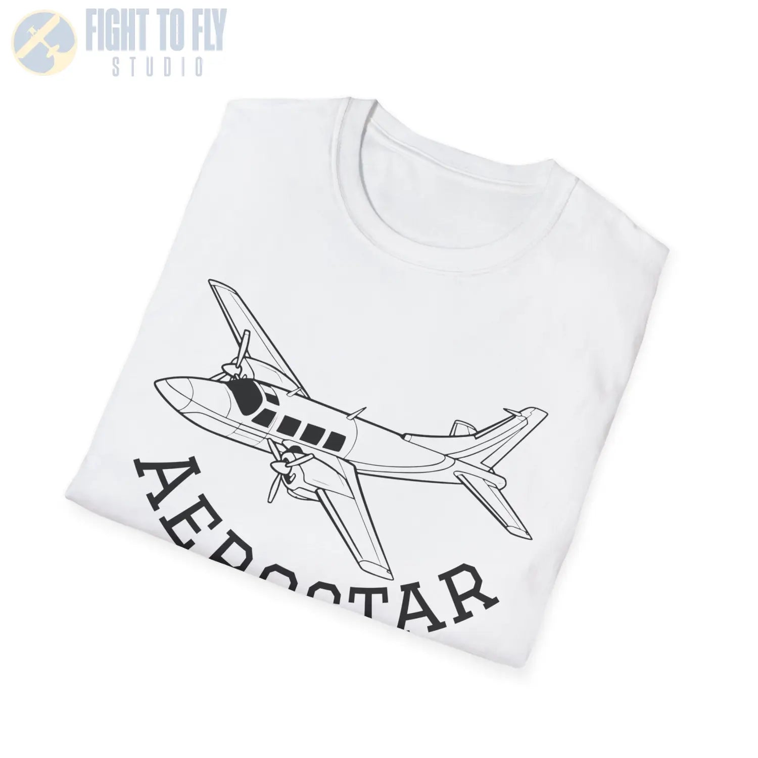 Aerostar – Clean Lines Serious Speed T-Shirt - Pilot gifts - WWII warbird t-shirt