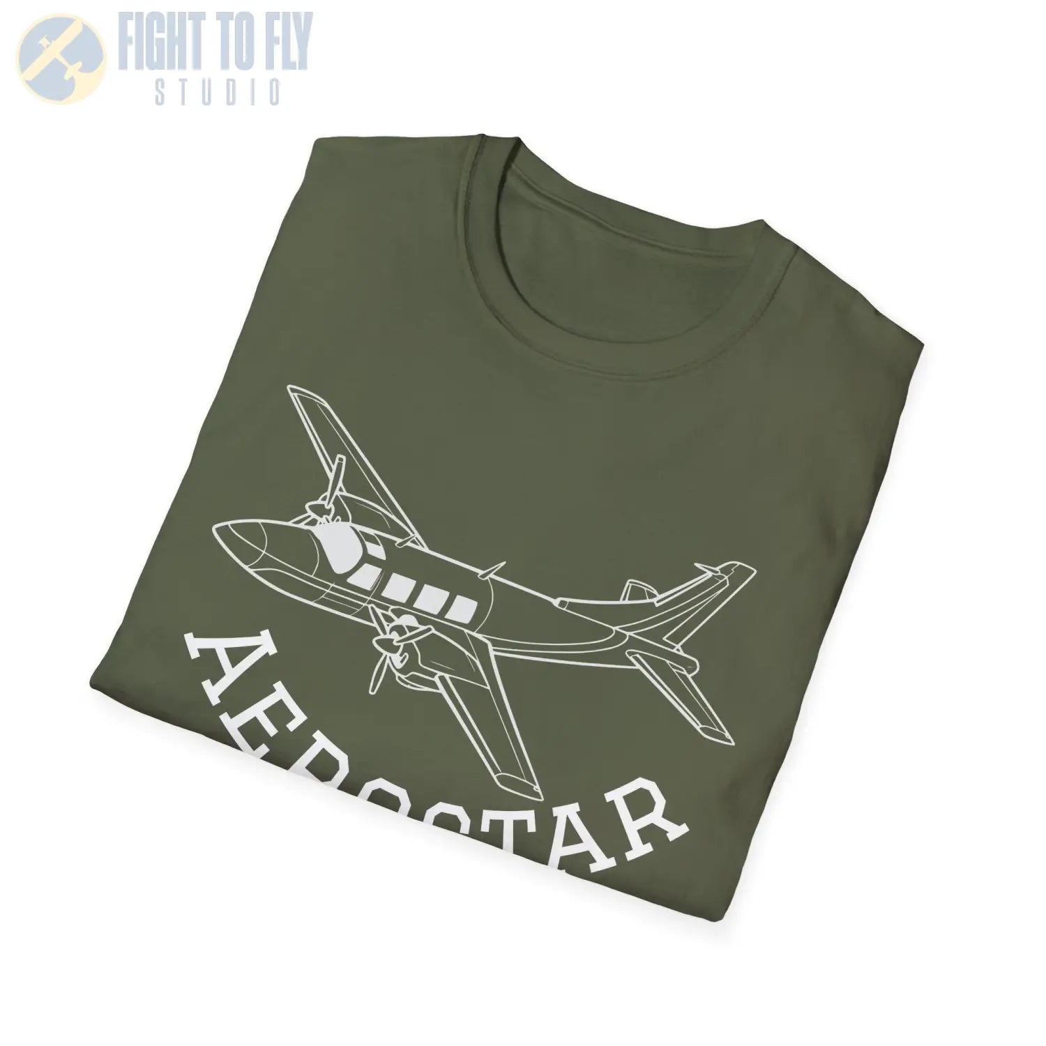 Aerostar – Clean Lines Serious Speed T-Shirt - Pilot gifts - WWII warbird t-shirt