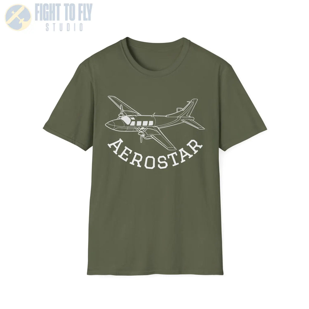 Aerostar – Clean Lines Serious Speed T-Shirt - Pilot gifts - WWII warbird t-shirt
