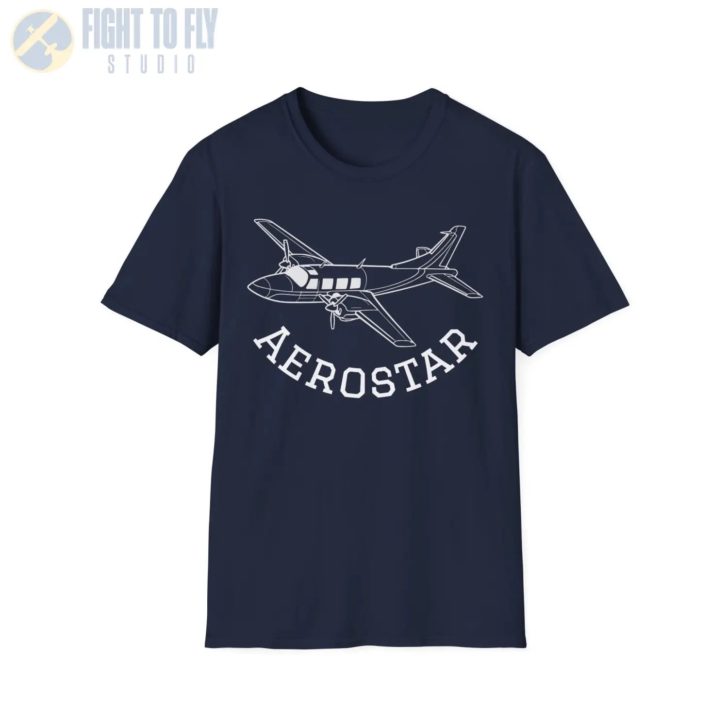 Aerostar – Clean Lines Serious Speed T-Shirt - Pilot gifts - WWII warbird t-shirt
