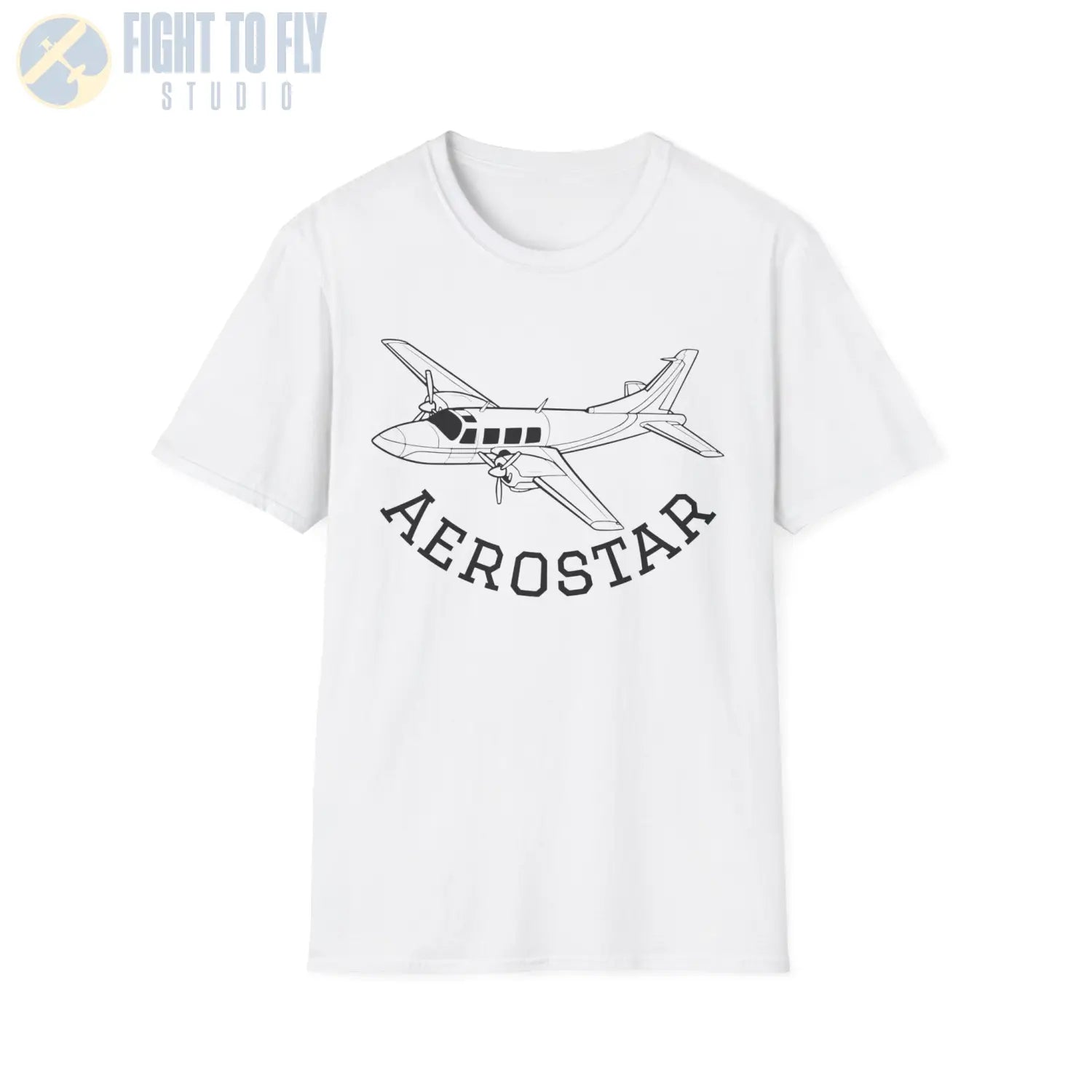 Aerostar – Clean Lines Serious Speed T-Shirt - Pilot gifts - WWII warbird t-shirt