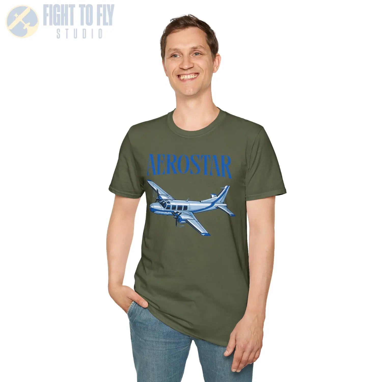 Aerostar – Purpose-Built Performance T-Shirt - Pilot gifts - WWII warbird t-shirt