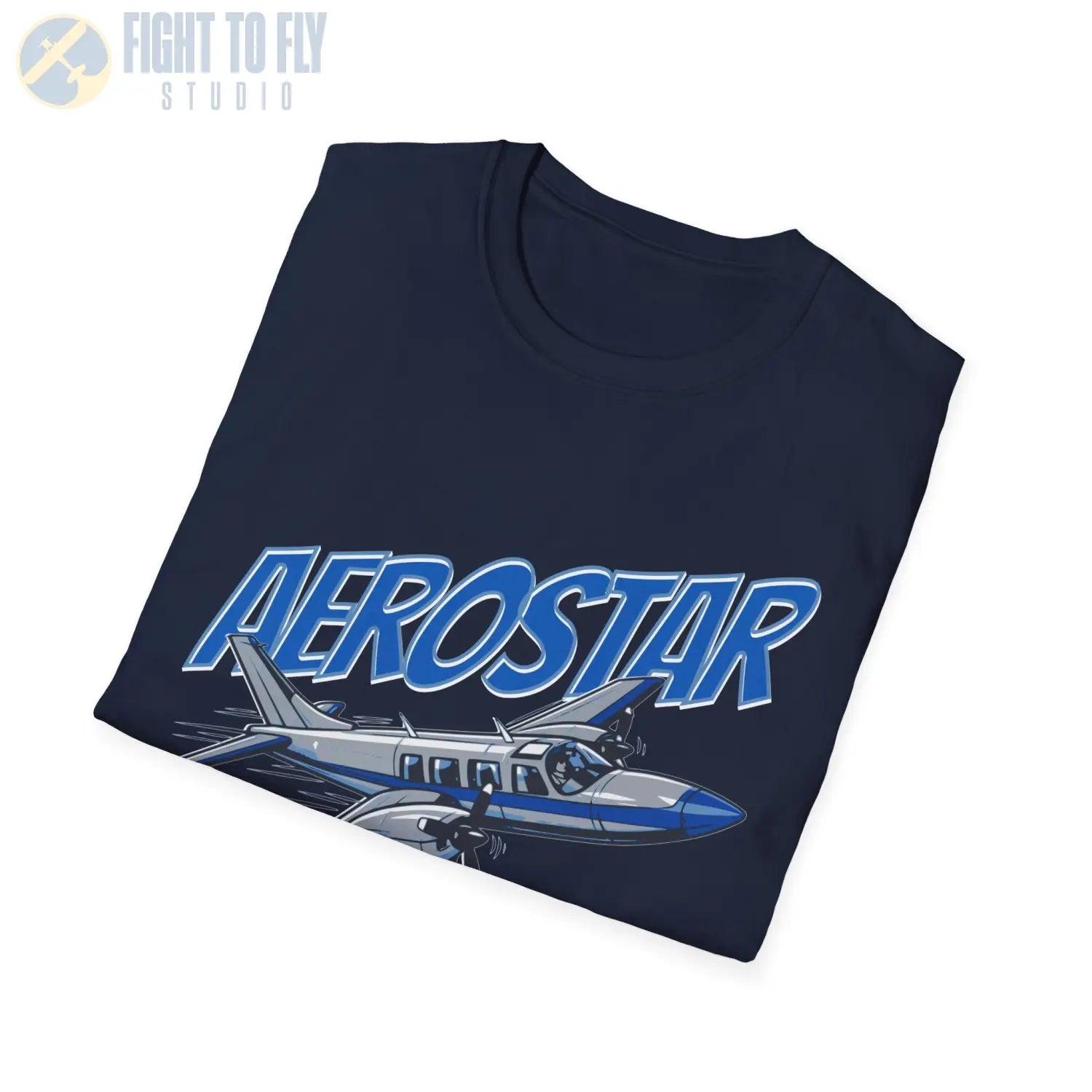 Aerostar – Twin-Engine Speed and Precision T-Shirt - Pilot gifts - WWII warbird t-shirt