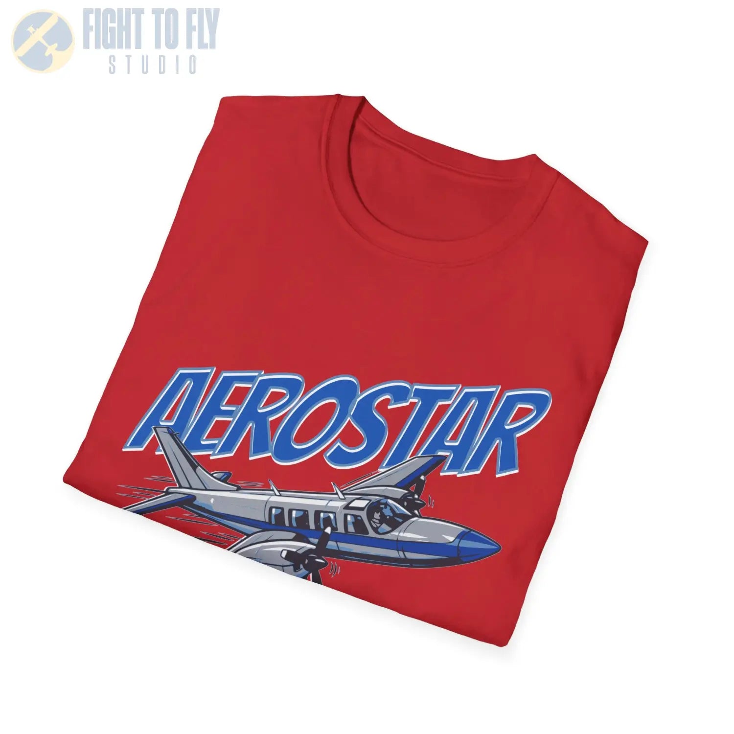 Aerostar – Twin-Engine Speed and Precision T-Shirt - Pilot gifts - WWII warbird t-shirt