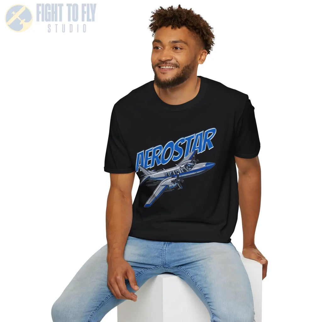 Aerostar – Twin-Engine Speed and Precision T-Shirt - Pilot gifts - WWII warbird t-shirt