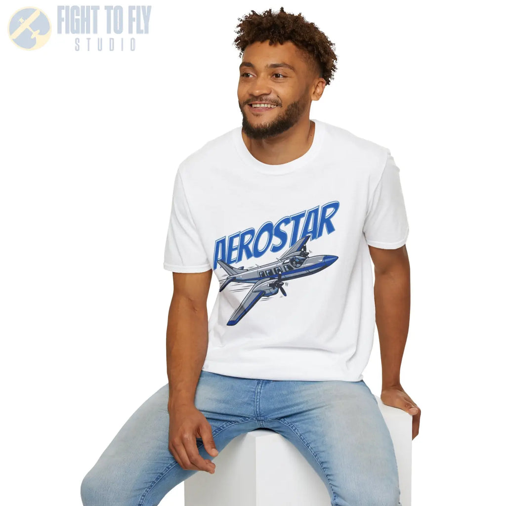 Aerostar – Twin-Engine Speed and Precision T-Shirt - Pilot gifts - WWII warbird t-shirt