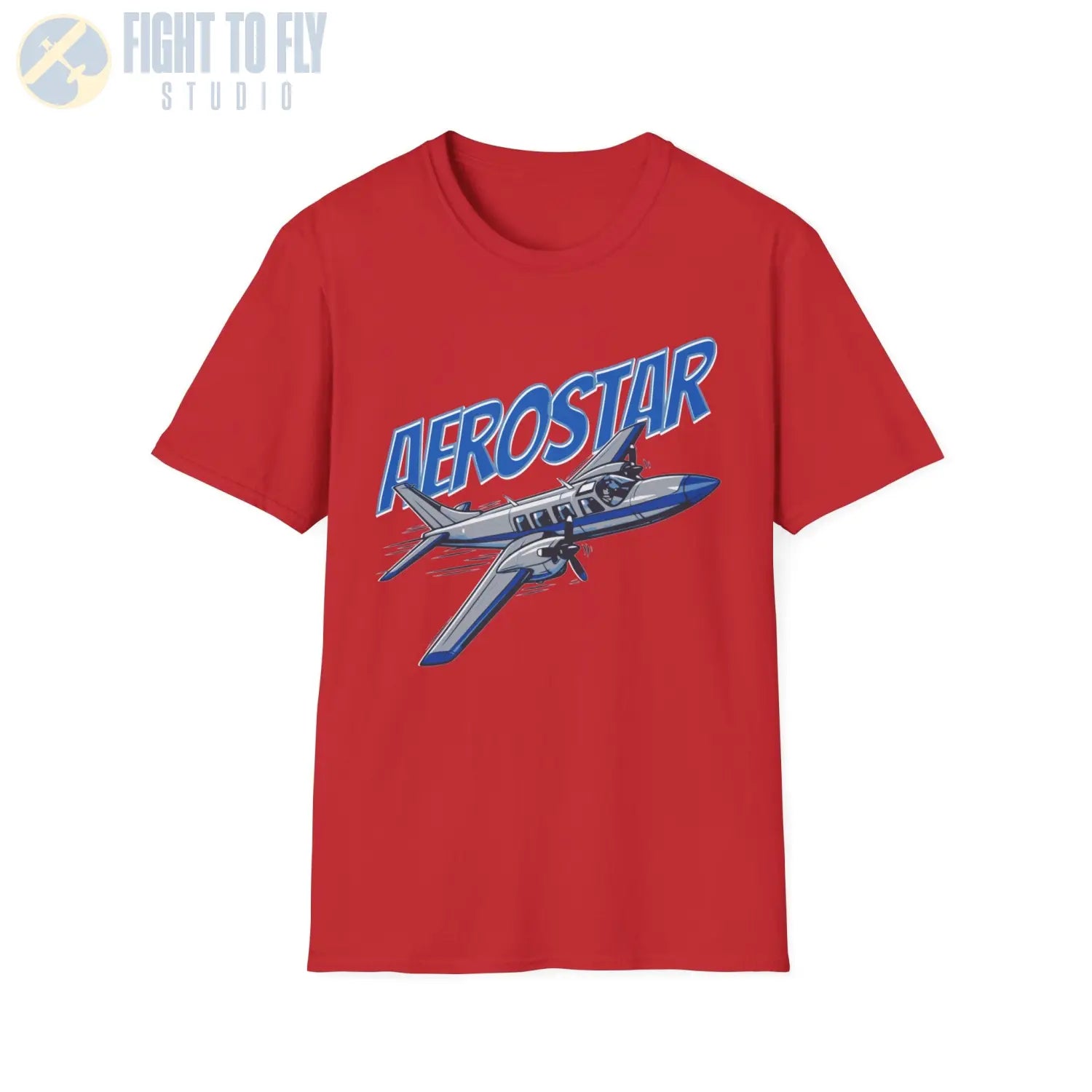Aerostar – Twin-Engine Speed and Precision T-Shirt - Pilot gifts - WWII warbird t-shirt