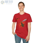AH-1 Cobra Comic Style T-Shirt - Pilot gifts - WWII warbird t-shirt