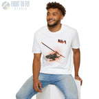 AH-1 Cobra Comic Style T-Shirt - Pilot gifts - WWII warbird t-shirt